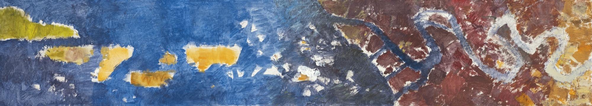 Hermann Alfred Sigg - Flussmündung Und Inseln Im Meer, 1989/90