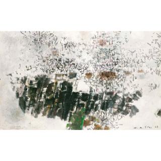 Hermann Alfred Sigg - Im Schnee, 1968 In The Snow, 1968