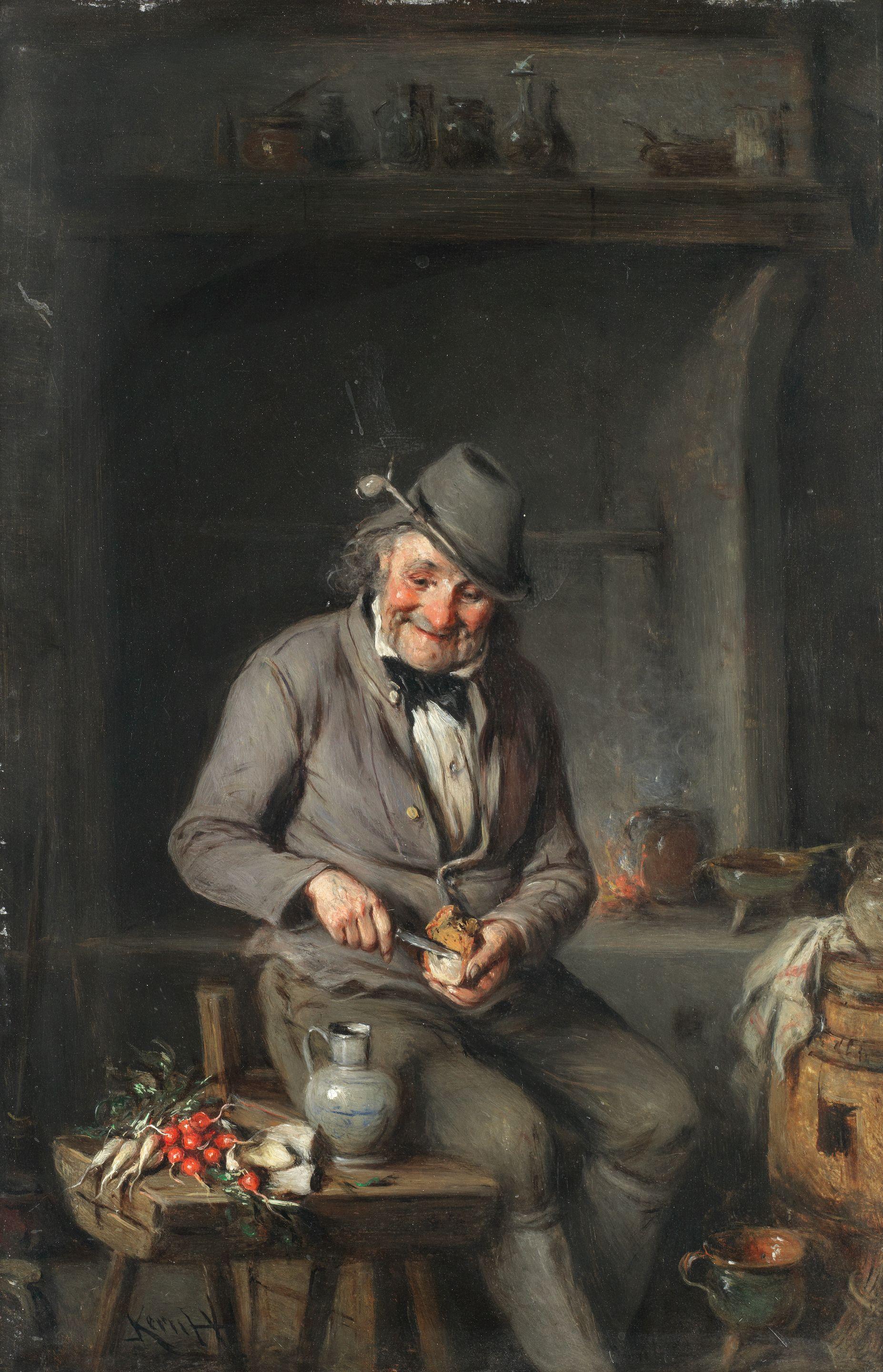 Hermann Armin Kern - Der Gemüsehändler im Weinkeller