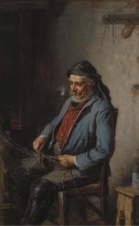 Hermann Armin Kern - Mending the net