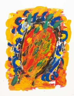 Hermann Bachmann - „Frauenkopf II“.