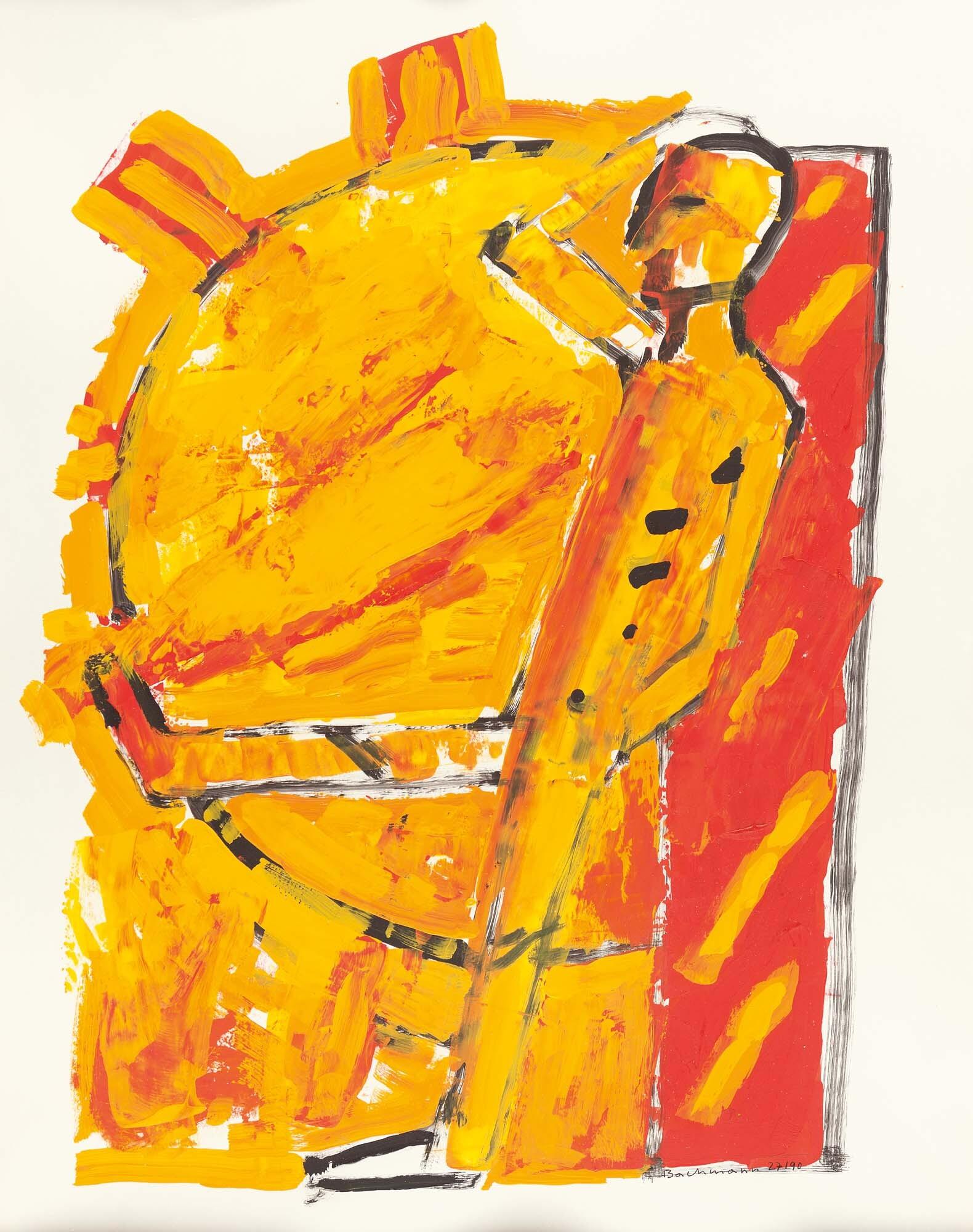 Hermann Bachmann - Vor Sonne trunken.