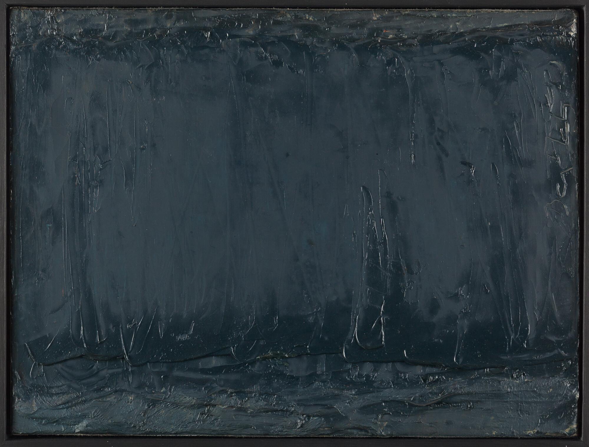 Hermann Bartels - Schwarze Komposition Nr. 56