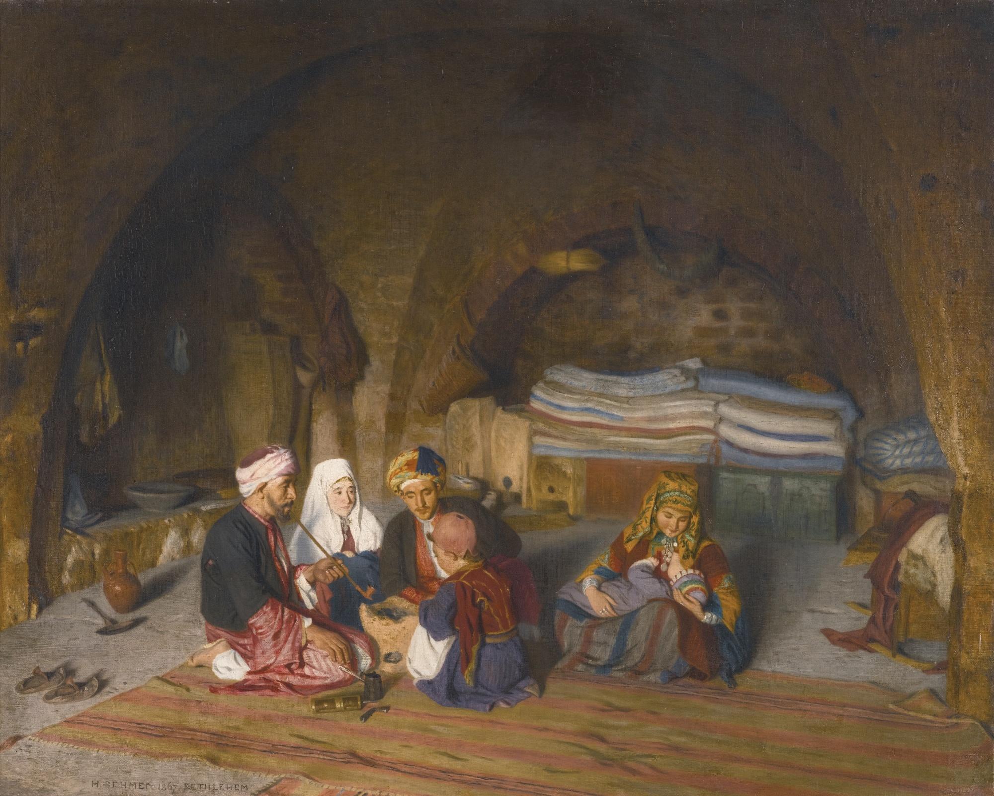 Hermann Behmer - German eine Familie In Bethlehem (A Family In Bethlehem)
