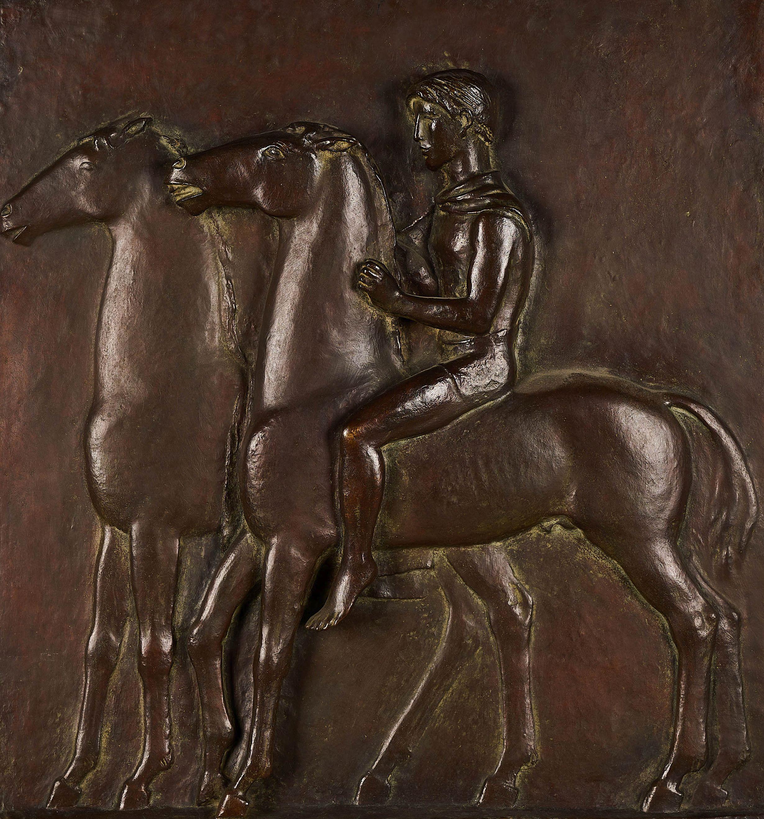 Hermann Blumenthal - Großer Schwemmereiter.