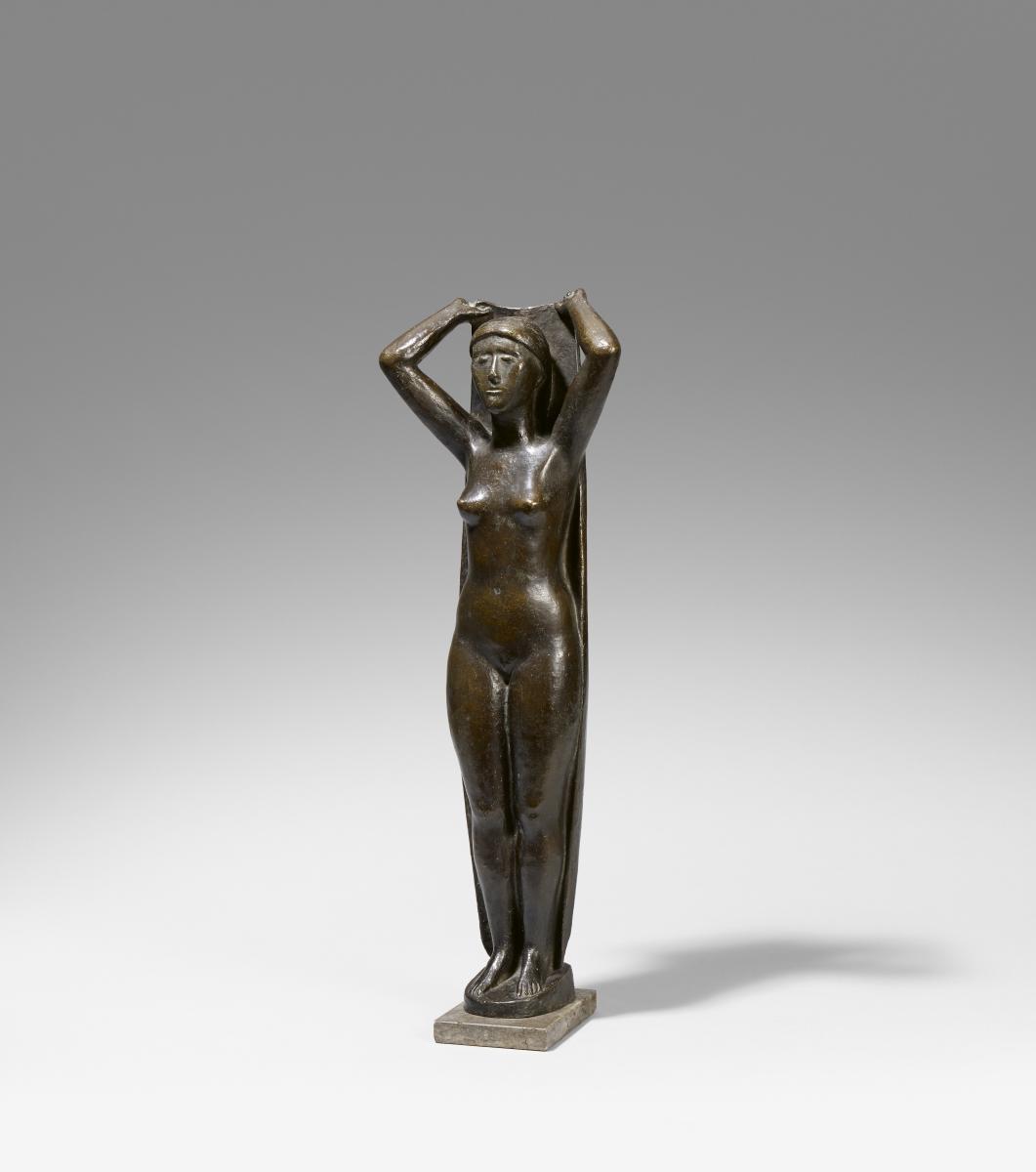 Hermann Blumenthal - Kleine Stehende mit Tuch