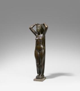 Hermann Blumenthal - Kleine Stehende mit Tuch