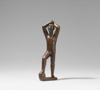 Hermann Blumenthal - Stehender mit erhobenen Armen.