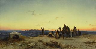 Hermann Corrodi - Italianprayer Before Jerusalem