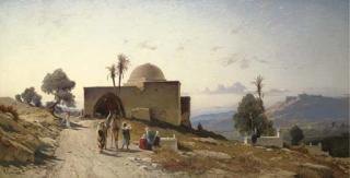 Hermann David Salomon Corrodi - Rachel\'S Tomb, Bethlehem