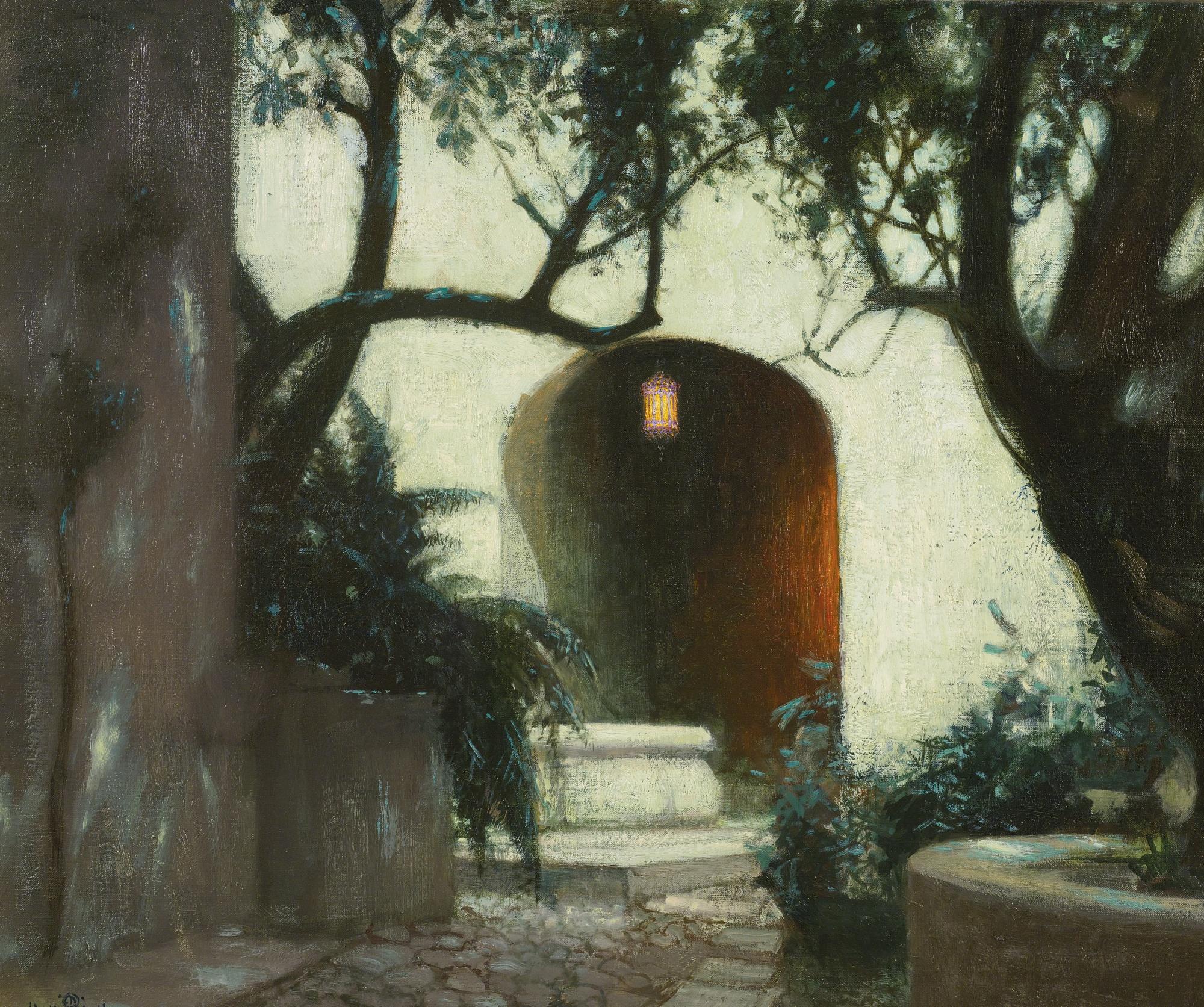 Hermann Dudley Murphy - Twilight In The Courtyard