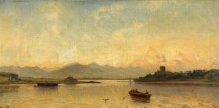 Hermann Eschke - Sound of Mull. Dunolly Castle bei Oban