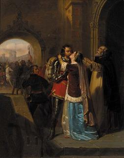 Hermann Frederik Carel TenKate - The crusader\'s farewell