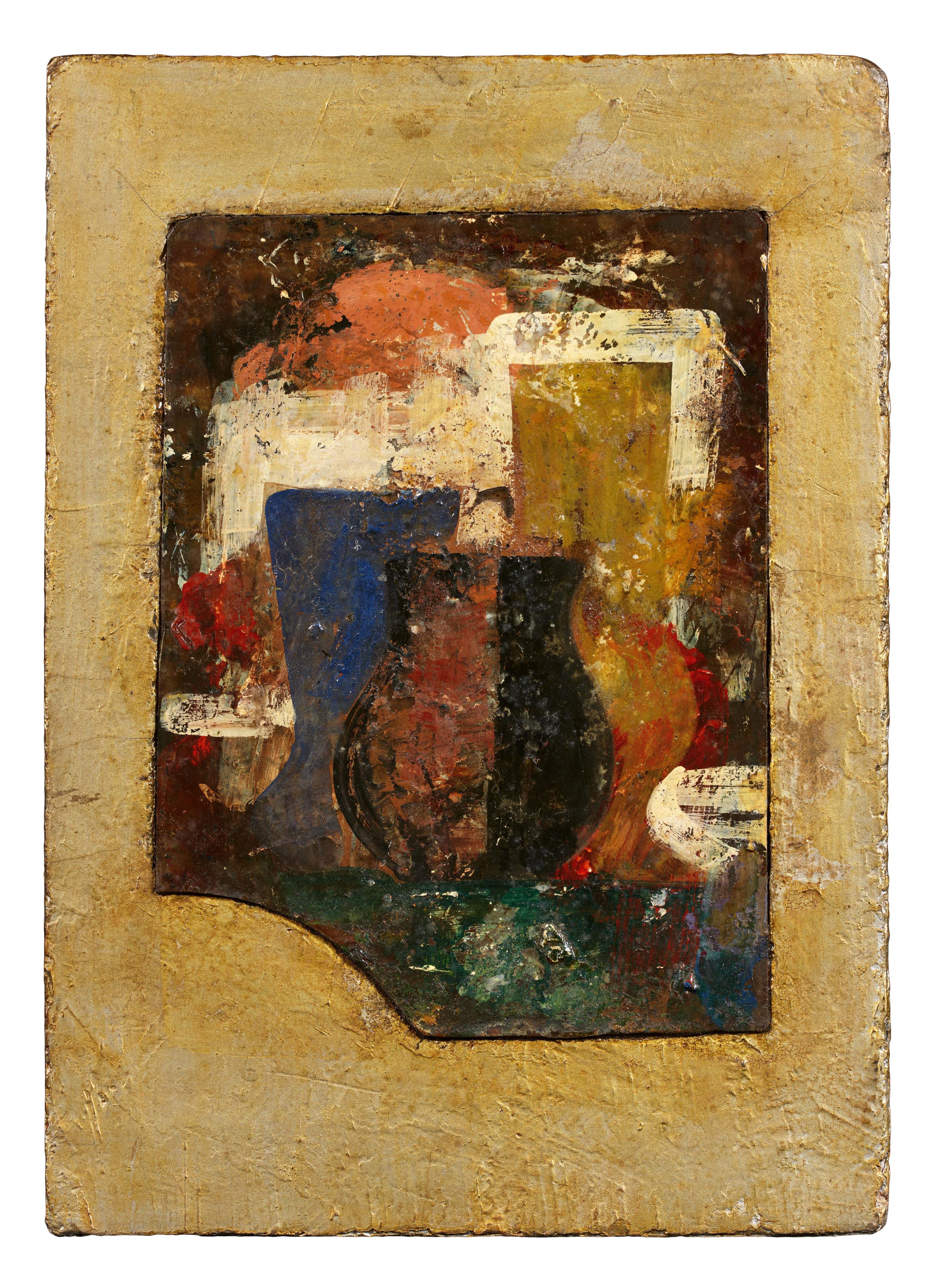 Hermann Glöckner - Ohne Titel (Stillleben)