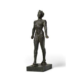 Hermann Haller - Schreitende Walking Nude