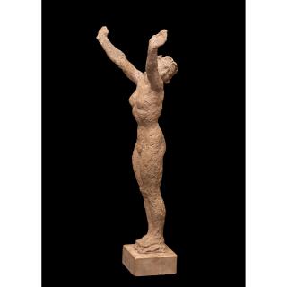 Hermann Haller - Stehende Mit Ausgestreckten Armen Standing Woman With Outstretched Arms