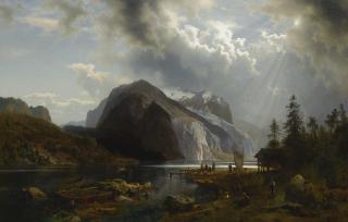 Hermann Herzog - American after The Storm 