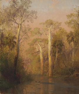 Hermann Herzog - Florida Landscape