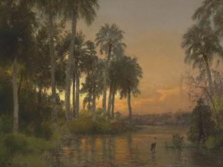 Hermann Herzog - Florida Sunset