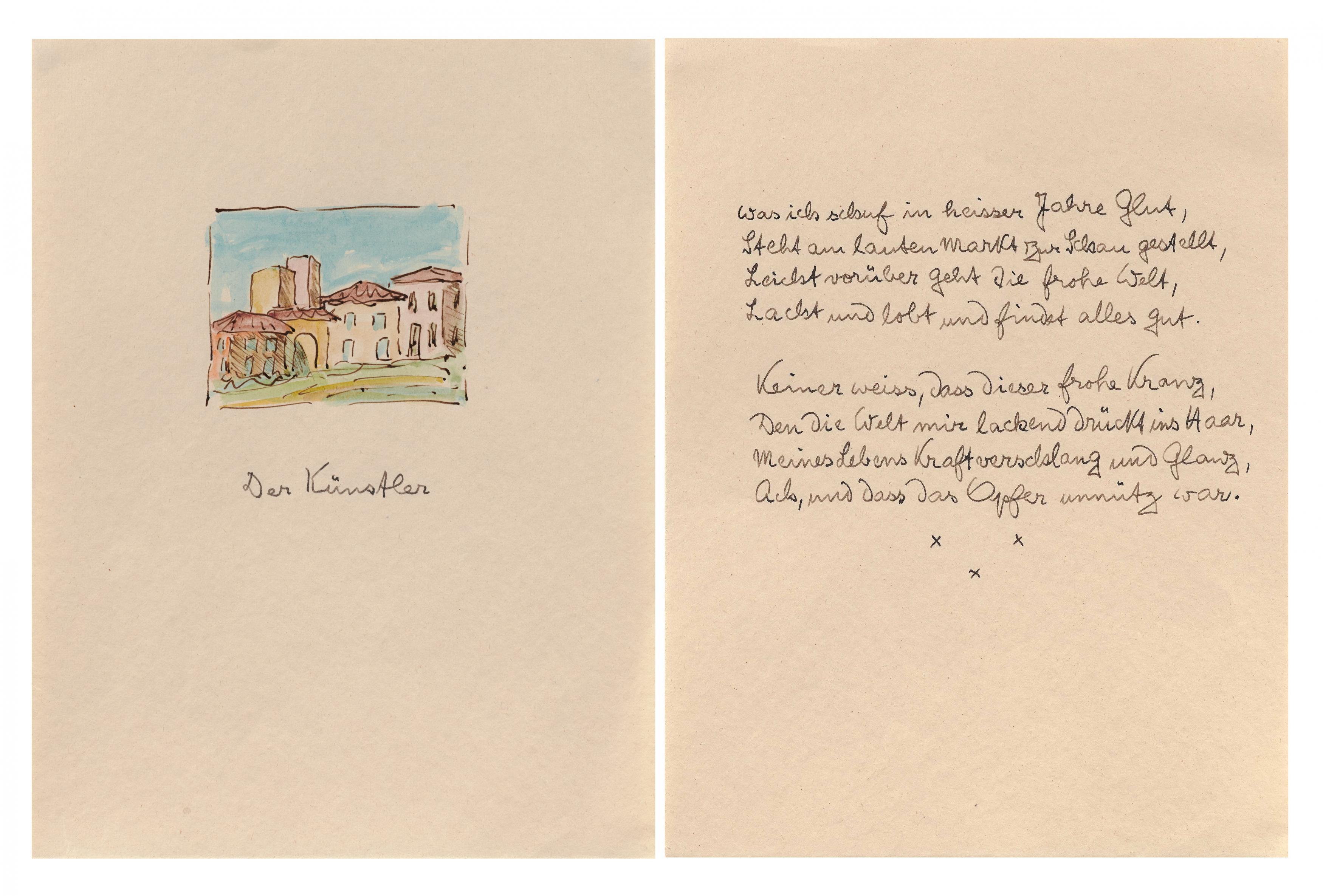 Hermann Hesse - Der Künstler. 2-teilig.