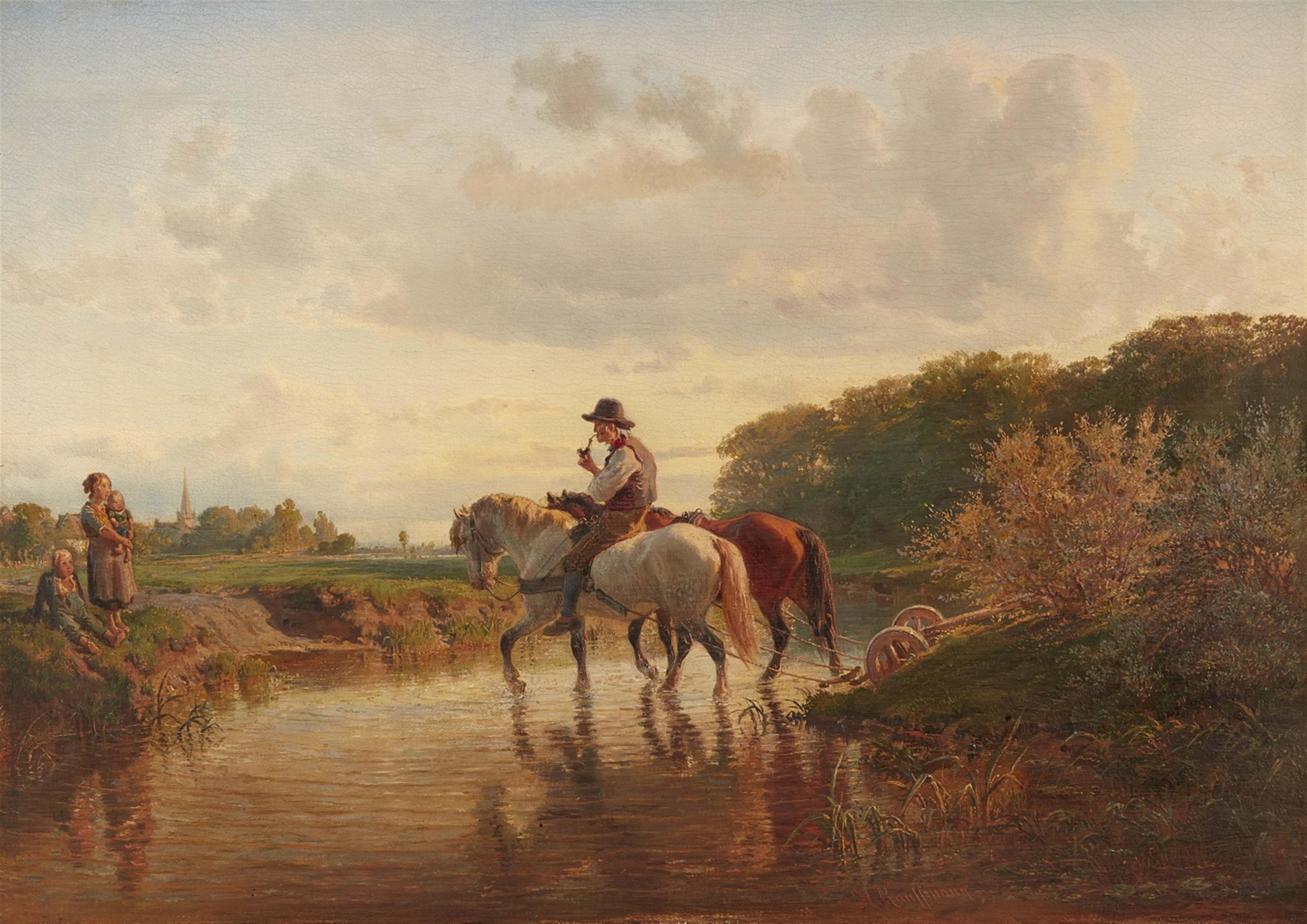 Hermann Kauffmann - Rückkehr vom Feld