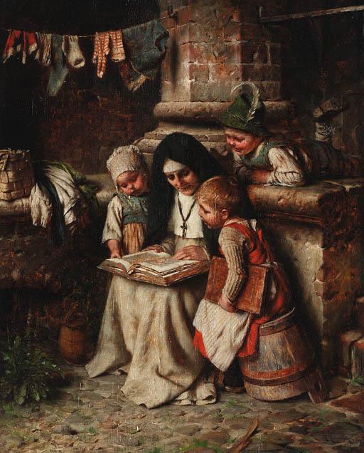 Hermann Kaulbach - Story time