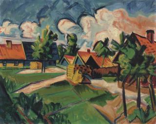 Hermann Max Pechstein - Abendwolken