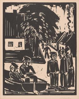 Hermann Max Pechstein - Fischer am Ufer (Sonntag der Fischer).