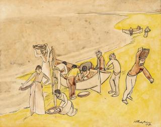 Hermann Max Pechstein - Fischer I.