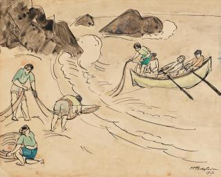 Hermann Max Pechstein - Fischer II.