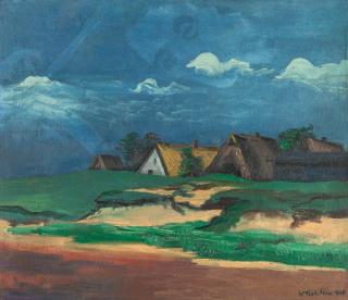 Hermann Max Pechstein - Fischerkaten