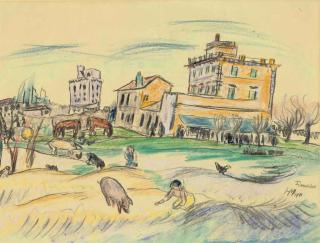 Hermann Max Pechstein - Fiumicino