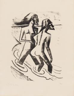 Hermann Max Pechstein - Im Wasser