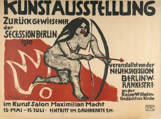 Hermann Max Pechstein - Kunstausstellung Zurückgewiesener der Secession Berlin
