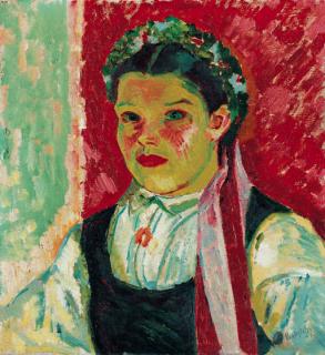 Hermann Max Pechstein - Kurische Braut I