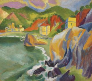 Hermann Max Pechstein - Monterosso al mare