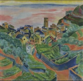 Hermann Max Pechstein - Monterosso al Mare