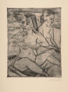 Hermann Max Pechstein - Nach dem Bade.