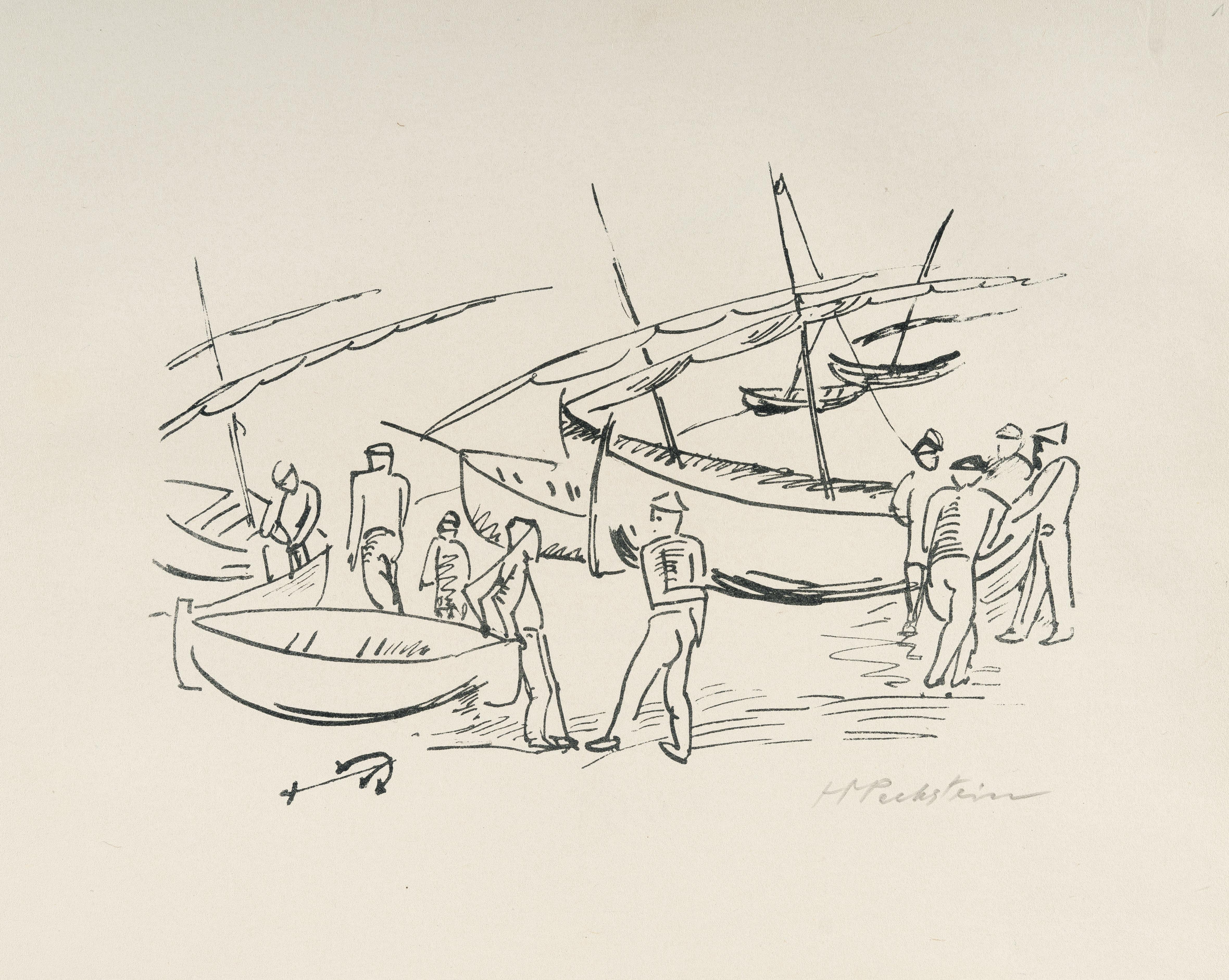 Hermann Max Pechstein - Reisebilder. Italien – Südsee