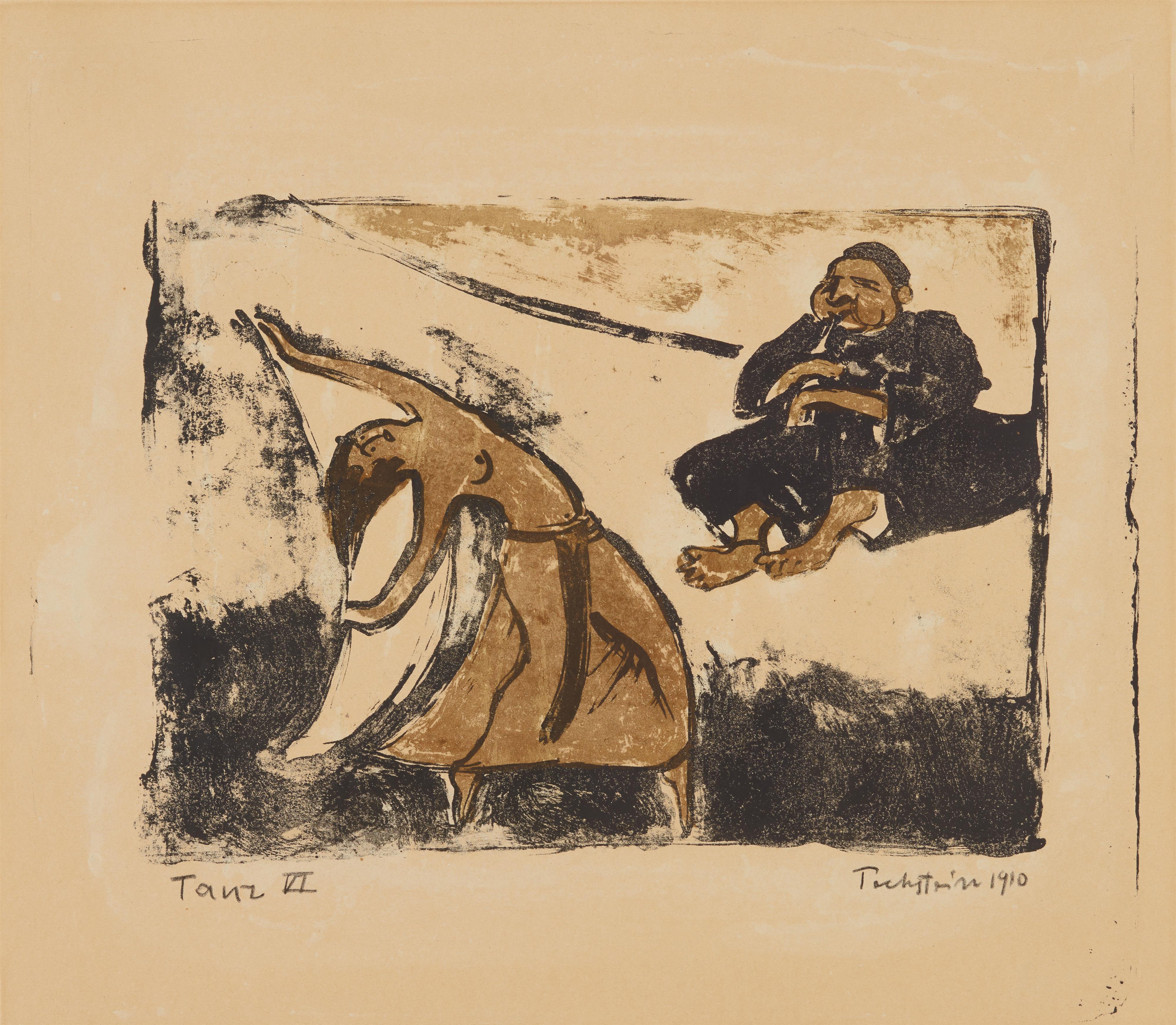 Hermann Max Pechstein - Tanz VI