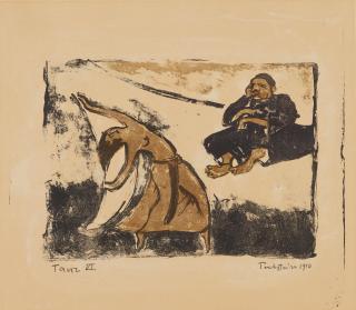 Hermann Max Pechstein - Tanz VI