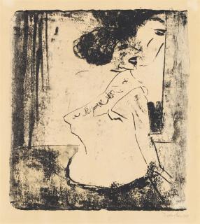 Hermann Max Pechstein - Vor dem Spiegel