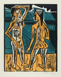 Hermann Max Pechstein - Zwiesprache.