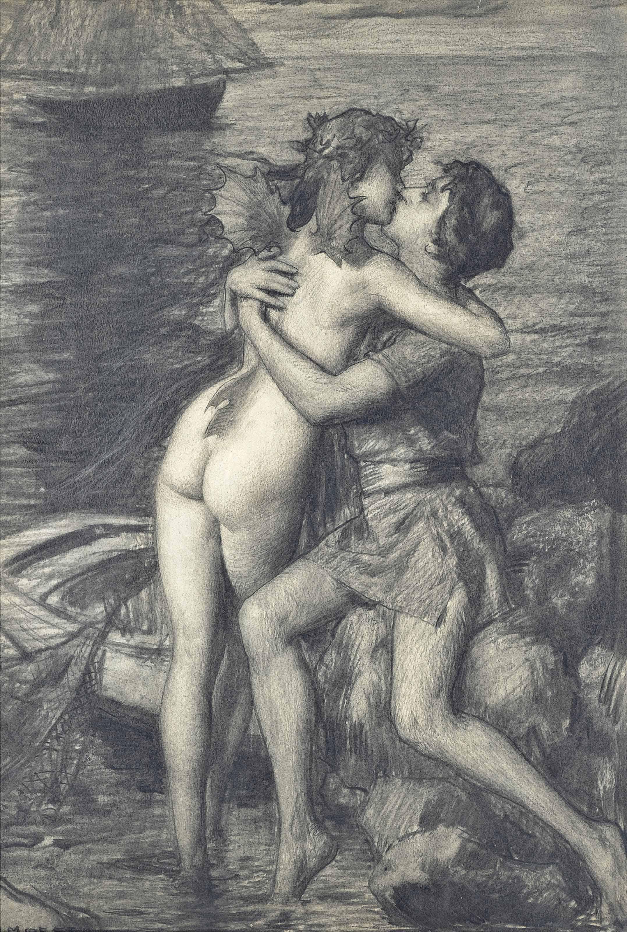 Hermann Moest - The Fisherman\'S Dream