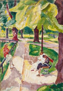 Hermann Mühlen - Im Park