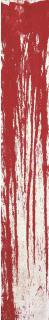 Hermann Nitsch - Frammento della pittura dell\'Orgien Misterien Theatre