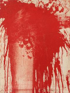 Hermann Nitsch - Ohne Titel (Schüttbild)