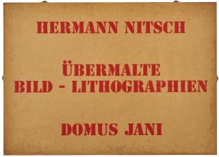 Hermann Nitsch - Ubermalter Bild - Lithographien