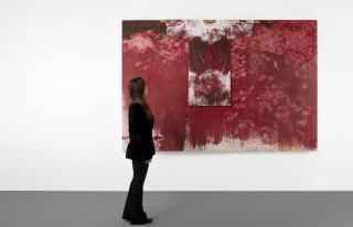 Hermann Nitsch - Untitled (Schüttbild mit Malhemd)