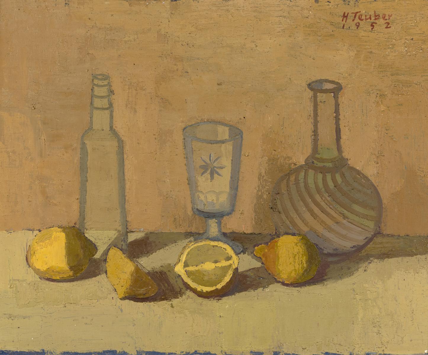 Hermann Teuber - »Stilleben mit Zitronen«